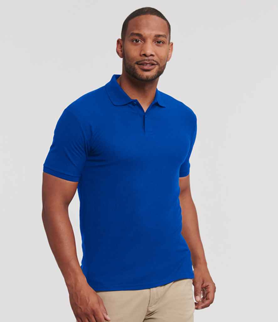 Russell Russell Athletic Authentic Eco Piqué Polo Shirt Bright Royal