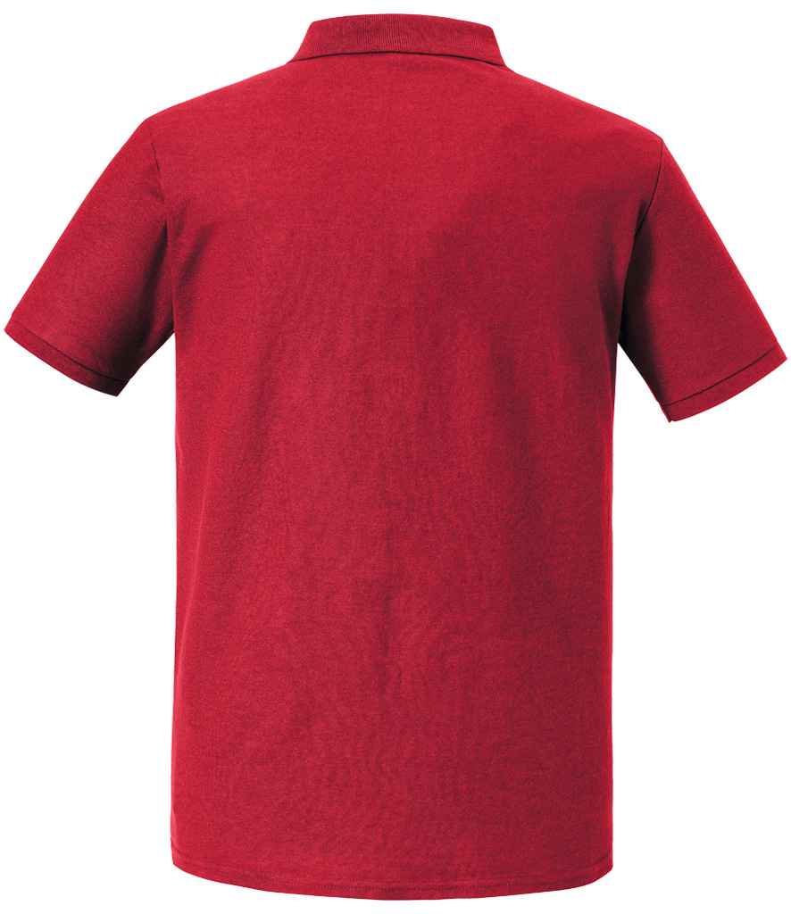 Russell Russell Athletic Authentic Eco Piqué Polo Shirt Classic Red