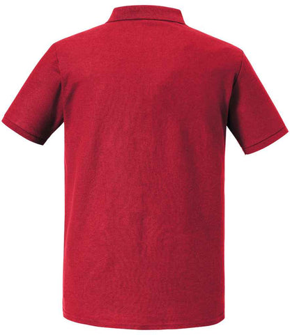 Russell Russell Athletic Authentic Eco Piqué Polo Shirt Classic Red
