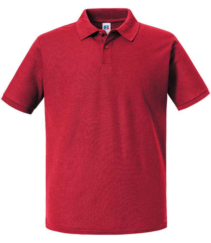 Russell Russell Athletic Authentic Eco Piqué Polo Shirt Classic Red