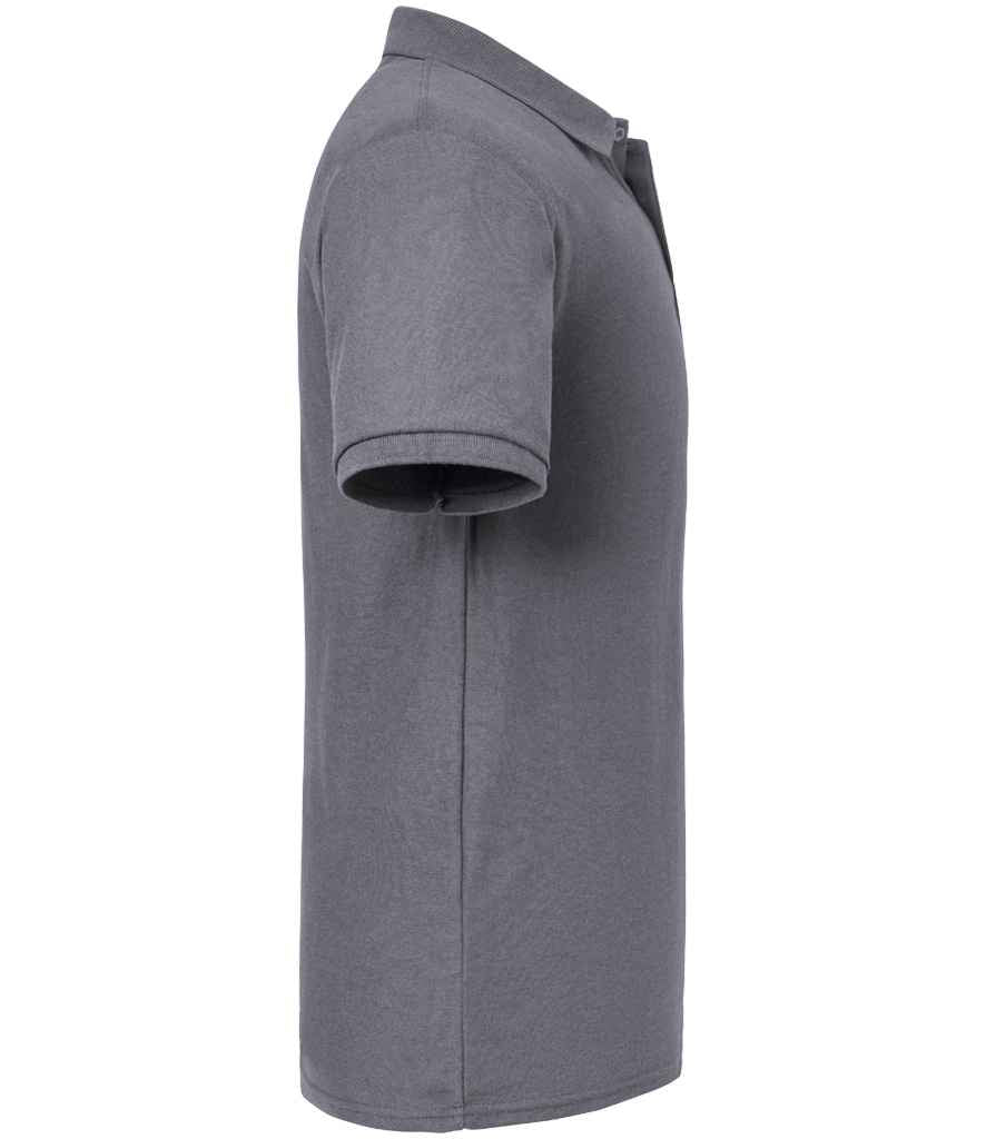 Russell Russell Athletic Authentic Eco Piqué Polo Shirt Convoy Grey
