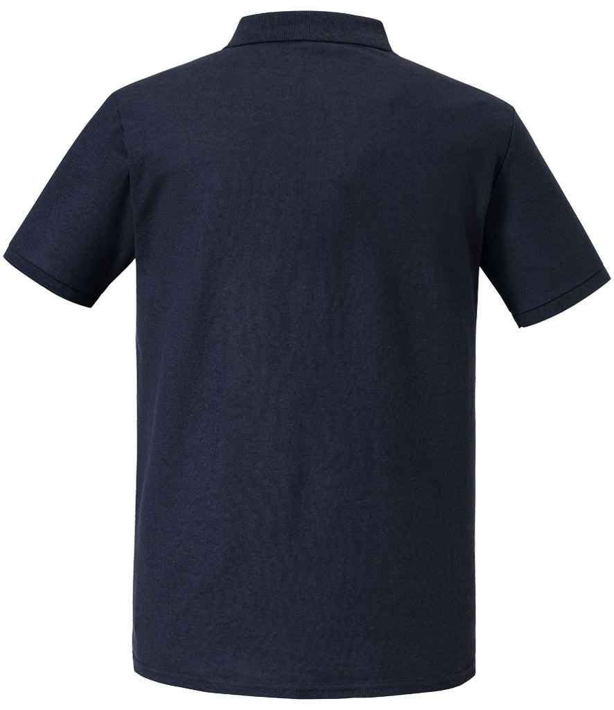 Russell Russell Athletic Authentic Eco Piqué Polo Shirt French Navy