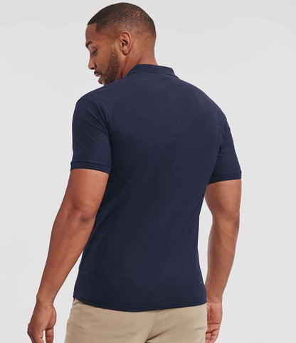 Russell Russell Athletic Authentic Eco Piqué Polo Shirt French Navy