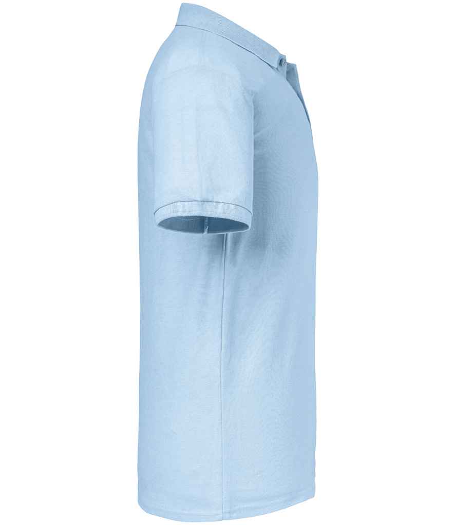Russell Russell Athletic Authentic Eco Piqué Polo Shirt Sky Blue