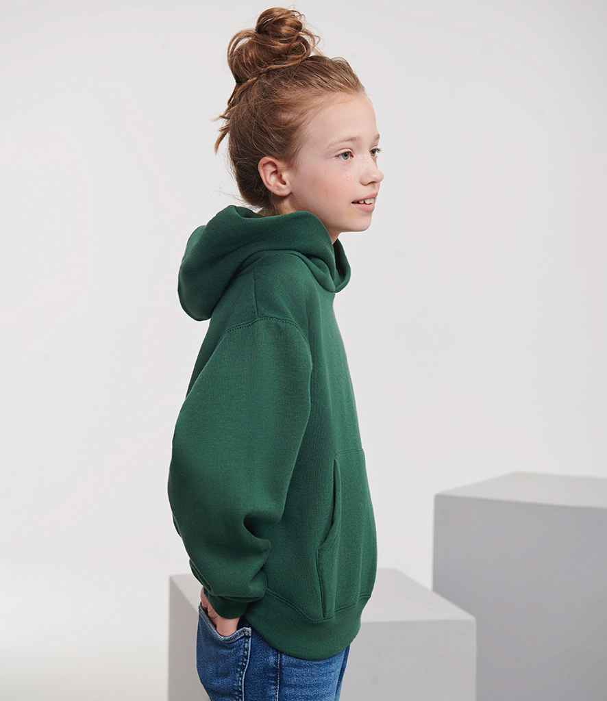 Russell Russell Athletic Kids Hooded Sweatshirt Bottle Green