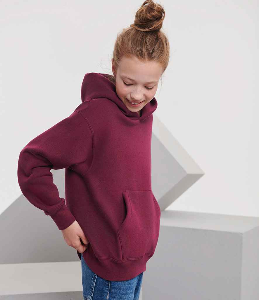 Russell Russell Athletic Kids Hooded Sweatshirt Burgundy