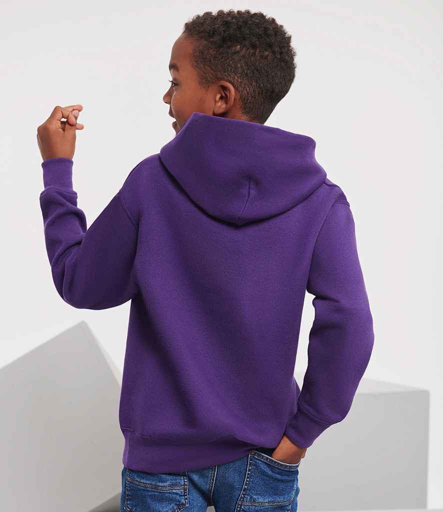 Russell Russell Athletic Kids Hooded Sweatshirt Purple