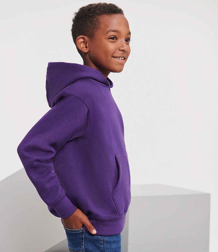 Russell Russell Athletic Kids Hooded Sweatshirt Purple