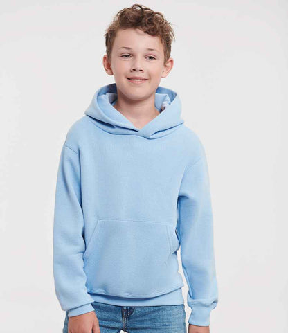 Russell Russell Athletic Kids Hooded Sweatshirt Sky Blue