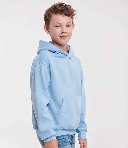 Russell Russell Athletic Kids Hooded Sweatshirt Sky Blue