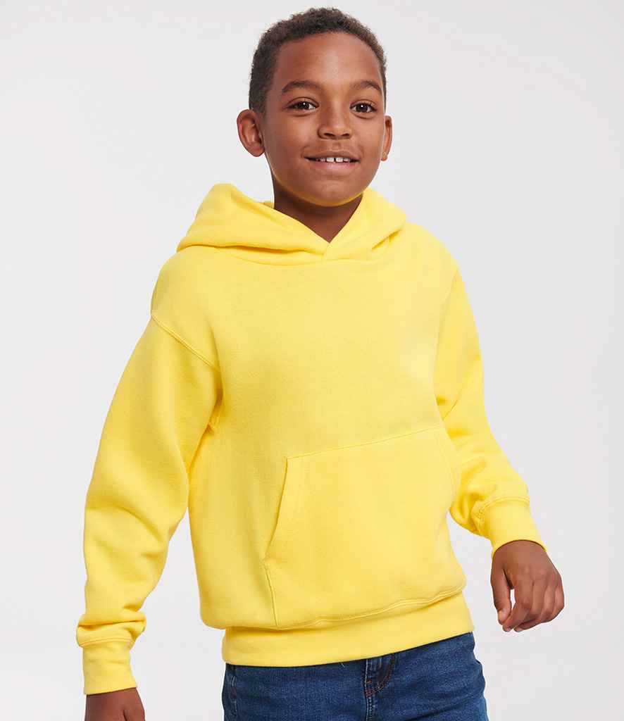 Russell Russell Athletic Kids Hooded Sweatshirt Yellow
