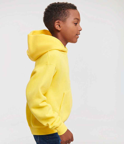 Russell Russell Athletic Kids Hooded Sweatshirt Yellow