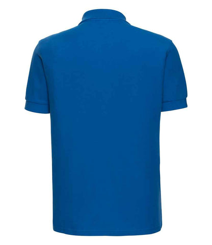 Russell Russell Athletic Ultimate Cotton Piqué Polo Shirt Azure