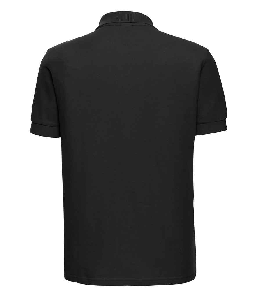 Russell Russell Athletic Ultimate Cotton Piqué Polo Shirt Black