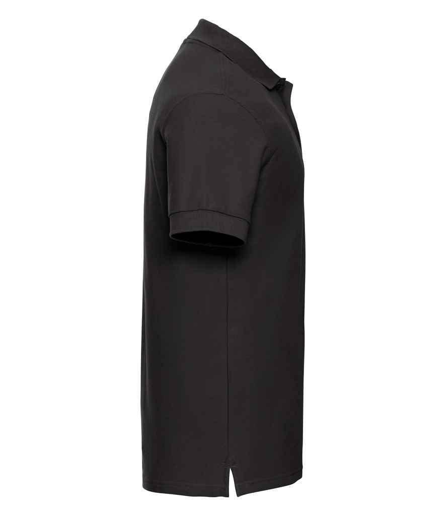 Russell Russell Athletic Ultimate Cotton Piqué Polo Shirt Black