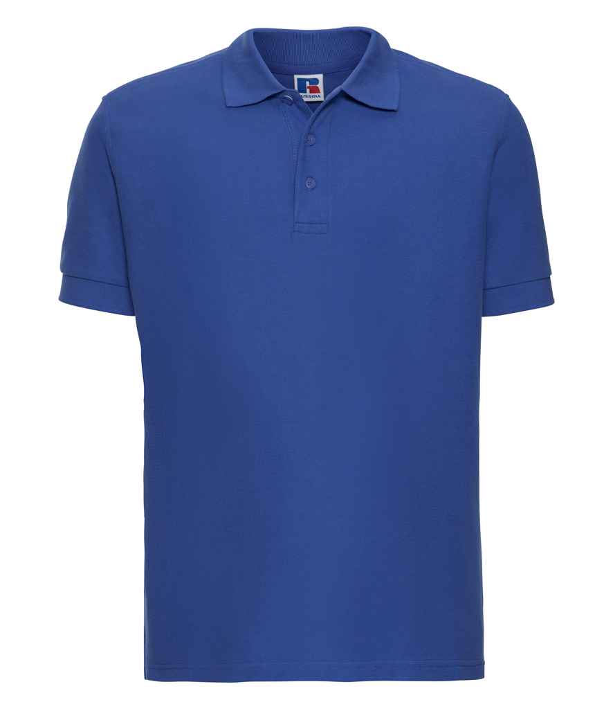 Russell Russell Athletic Ultimate Cotton Piqué Polo Shirt Bright Royal