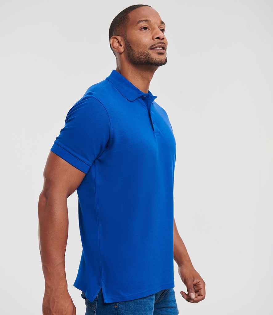 Russell Russell Athletic Ultimate Cotton Piqué Polo Shirt Bright Royal