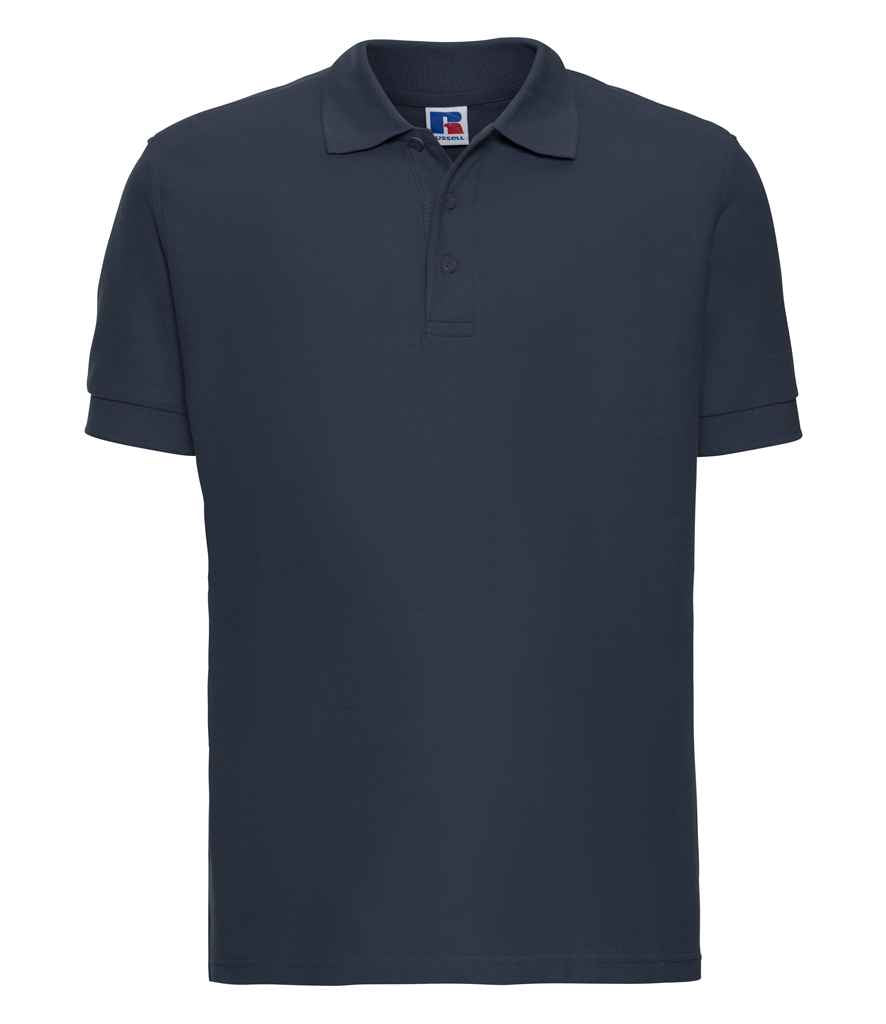 Russell Russell Athletic Ultimate Cotton Piqué Polo Shirt French Navy