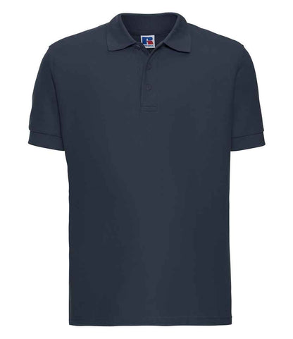 Russell Russell Athletic Ultimate Cotton Piqué Polo Shirt French Navy