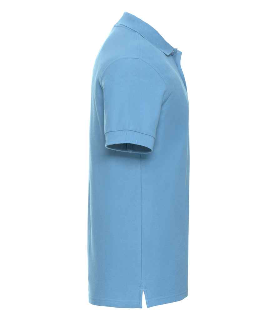 Russell Russell Athletic Ultimate Cotton Piqué Polo Shirt Sky Blue
