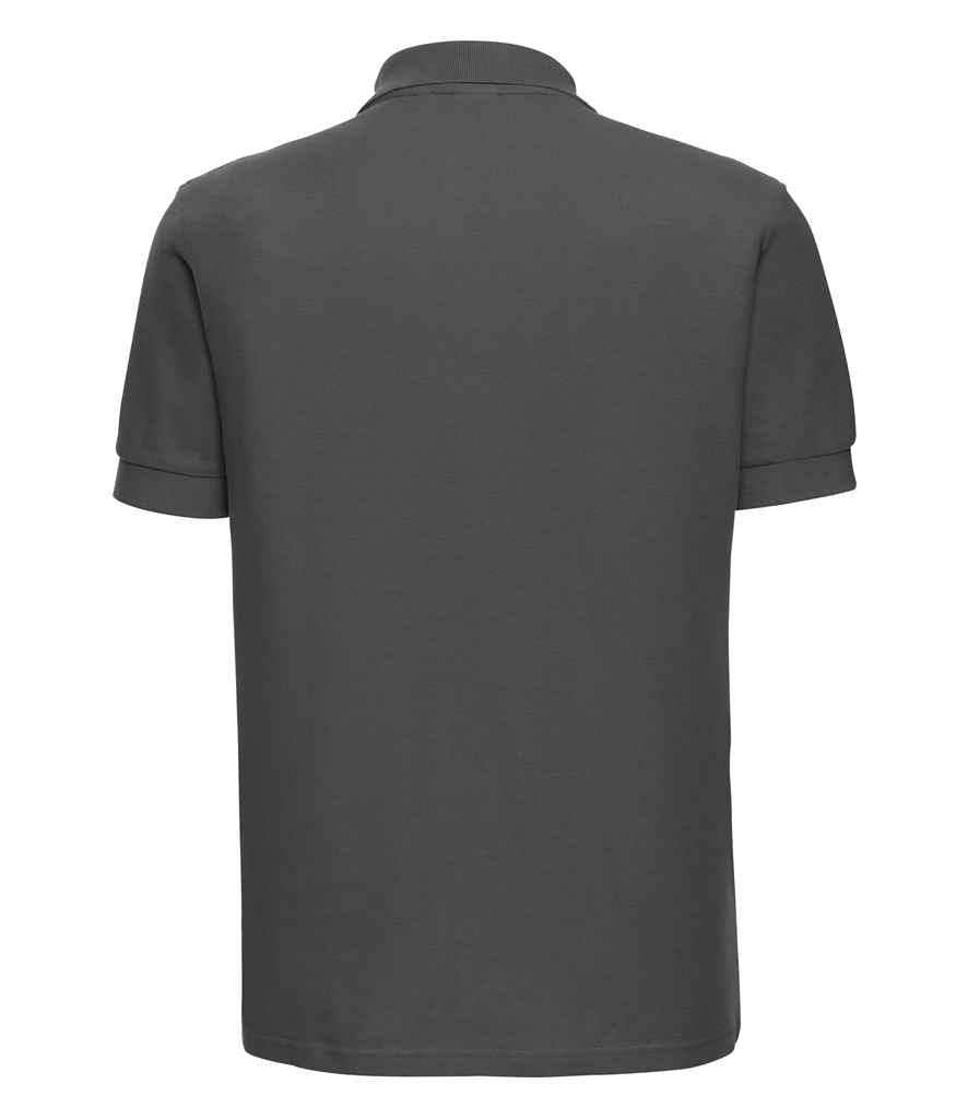 Russell Russell Athletic Ultimate Cotton Piqué Polo Shirt Titanium