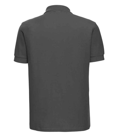 Russell Russell Athletic Ultimate Cotton Piqué Polo Shirt Titanium