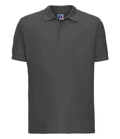 Russell Russell Athletic Ultimate Cotton Piqué Polo Shirt Titanium