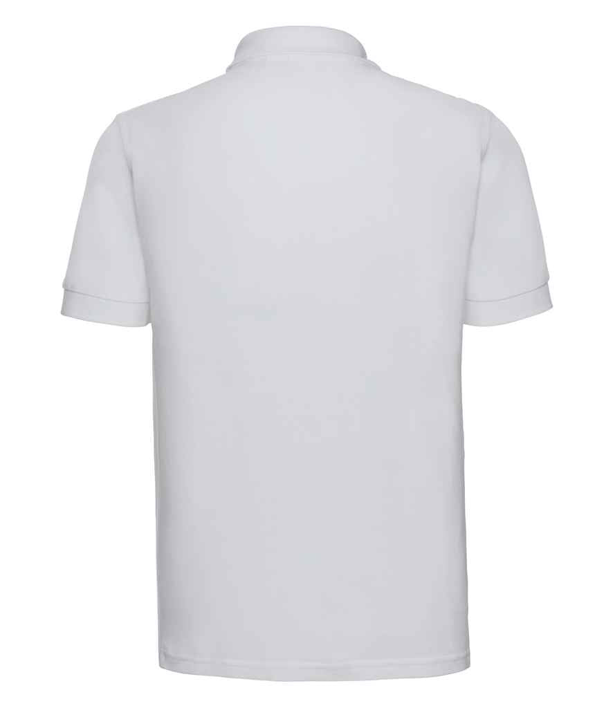 Russell Russell Athletic Ultimate Cotton Piqué Polo Shirt White