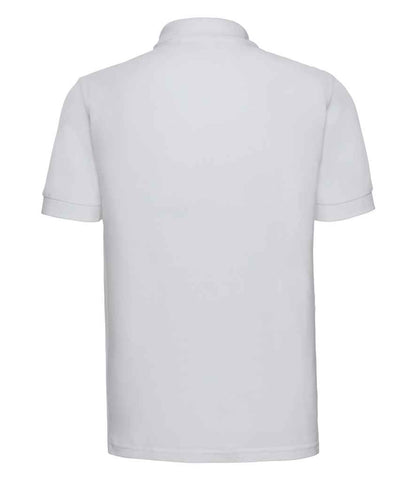 Russell Russell Athletic Ultimate Cotton Piqué Polo Shirt White
