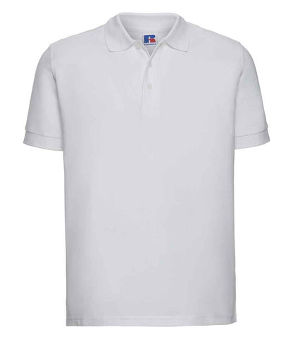 Russell Russell Athletic Ultimate Cotton Piqué Polo Shirt White