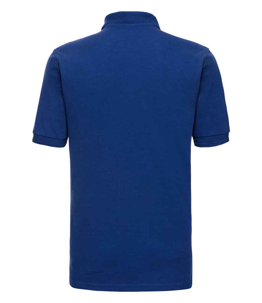 Russell Russell Athletic Hardwearing Poly/Cotton Piqué Polo Shirt Bright Royal