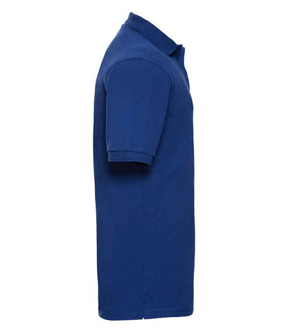Russell Russell Athletic Hardwearing Poly/Cotton Piqué Polo Shirt Bright Royal