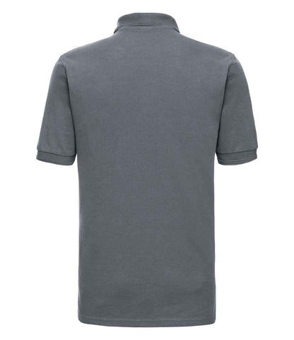 Russell Russell Athletic Hardwearing Poly/Cotton Piqué Polo Shirt Convoy Grey