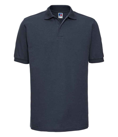 Russell Russell Athletic Hardwearing Poly/Cotton Piqué Polo Shirt French Navy