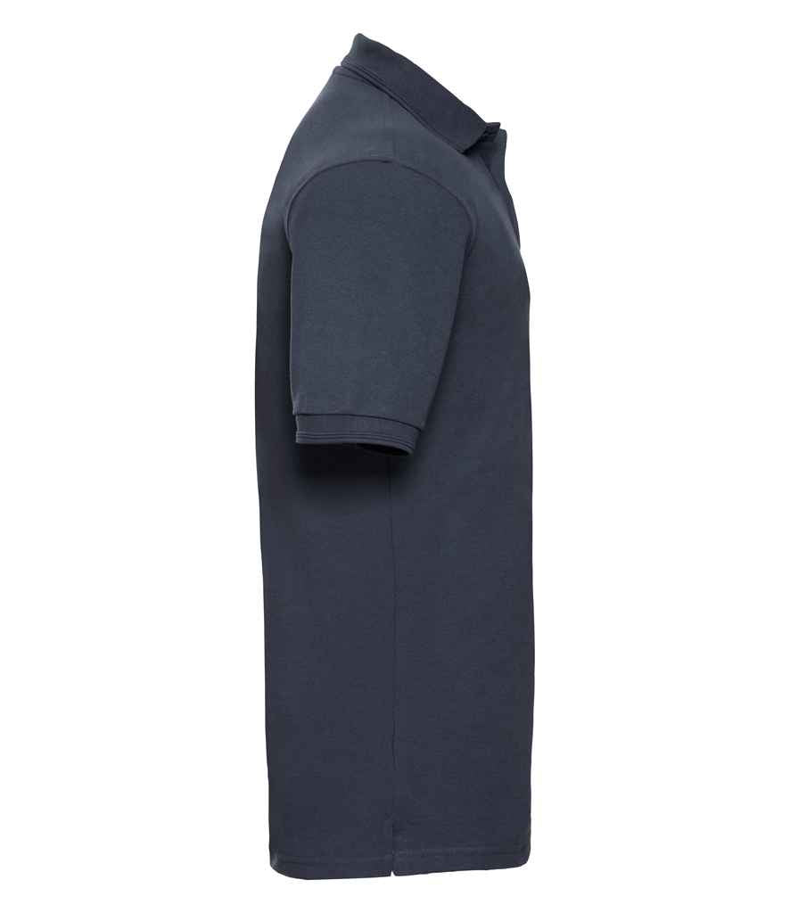Russell Russell Athletic Hardwearing Poly/Cotton Piqué Polo Shirt French Navy