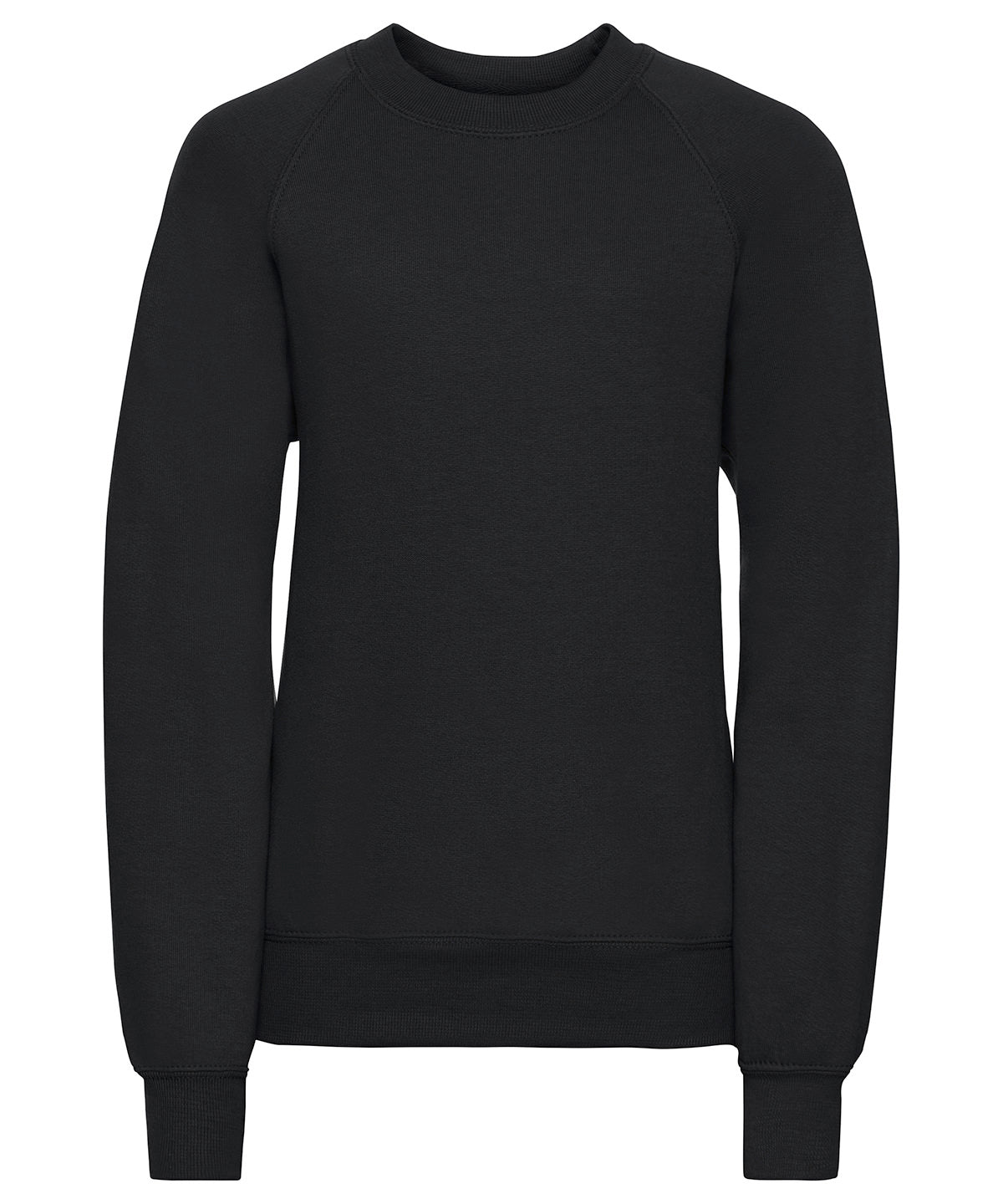 Russell Kids raglan sleeve sweatshirt Black