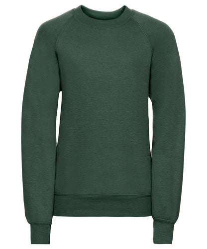 Russell Kids raglan sleeve sweatshirt Bottle Green
