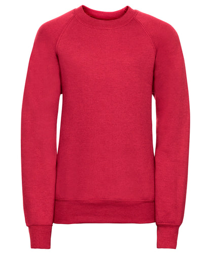 Russell Kids raglan sleeve sweatshirt Classic Red