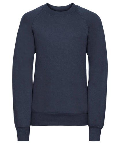 Russell Kids raglan sleeve sweatshirt French Navy