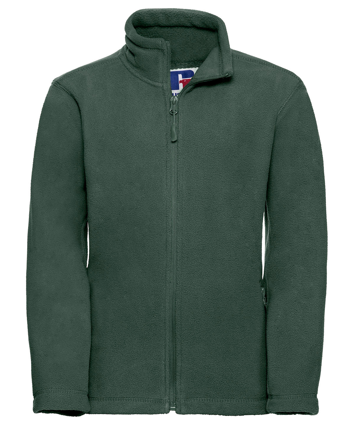 Russell Kids full-zip outdoor fleece Bottle Green