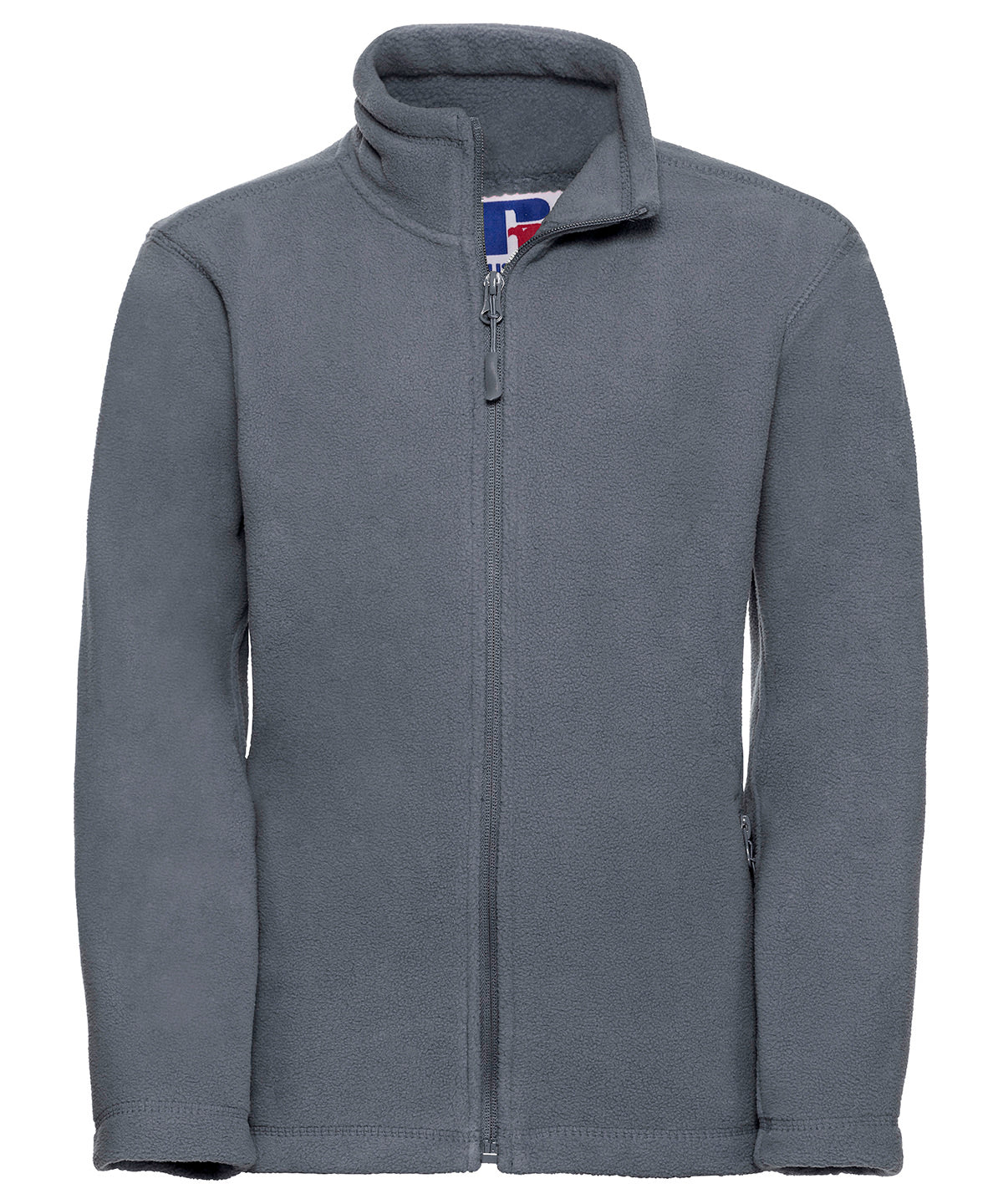 Russell Kids full-zip outdoor fleece Convoy Grey