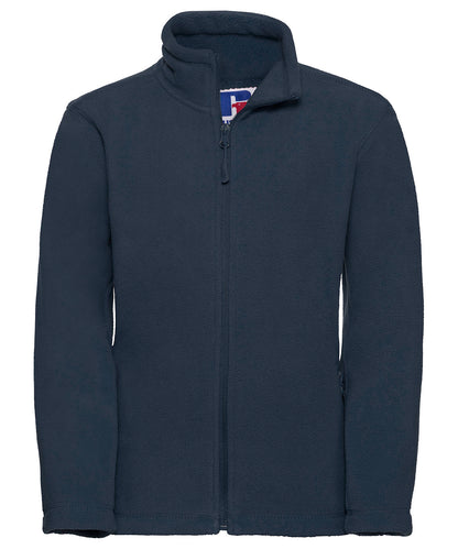 Russell Kids full-zip outdoor fleece French Navy