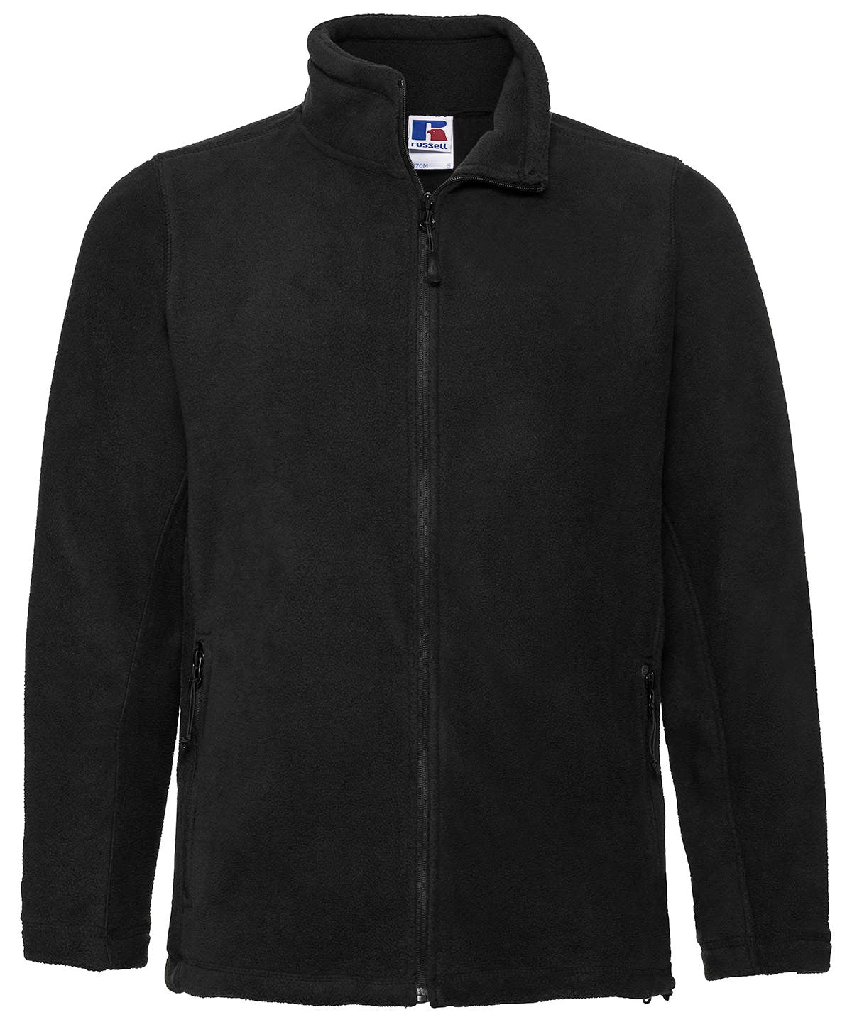 Russell Full-zip outdoor fleece Black