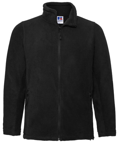 Russell Full-zip outdoor fleece Black