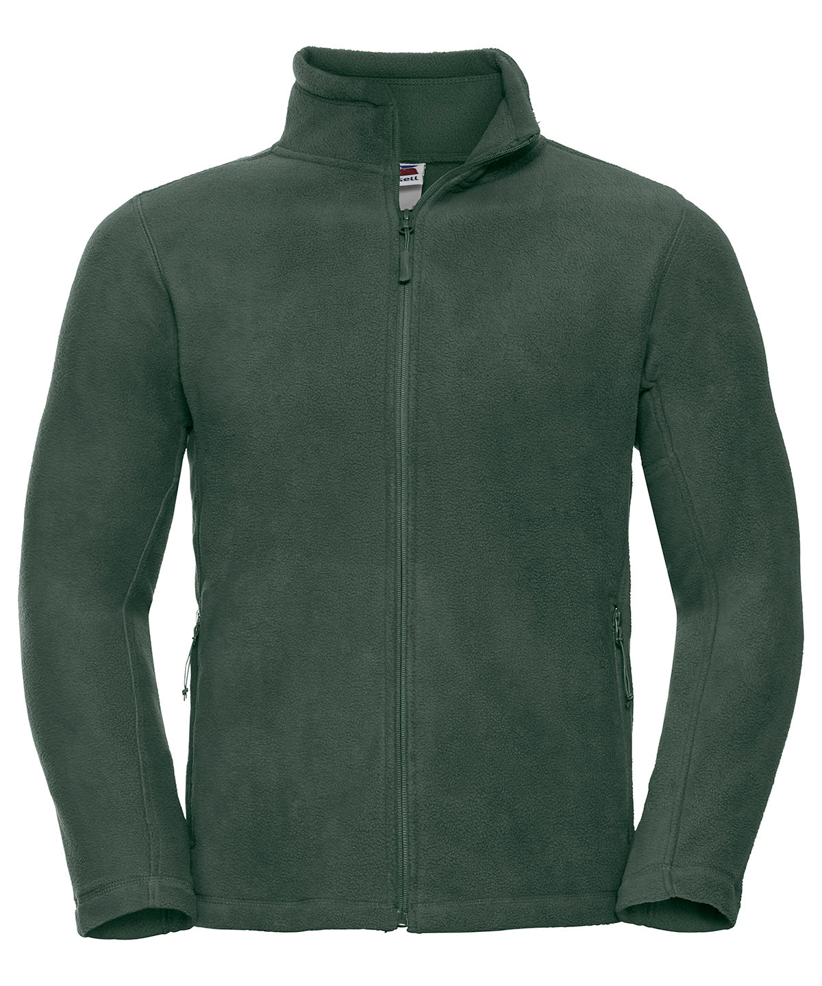 Russell Full-zip outdoor fleece Bottle Green
