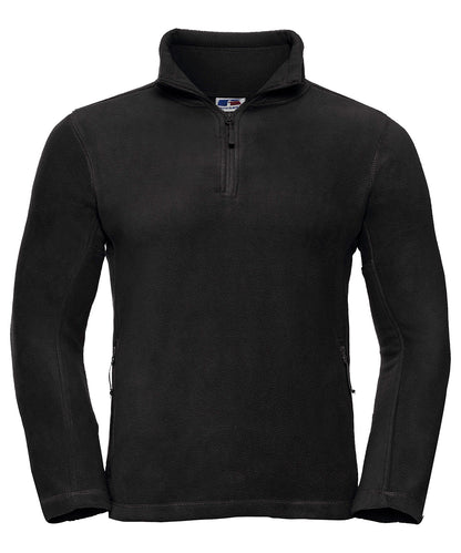 Russell ¼-zip outdoor fleece Black