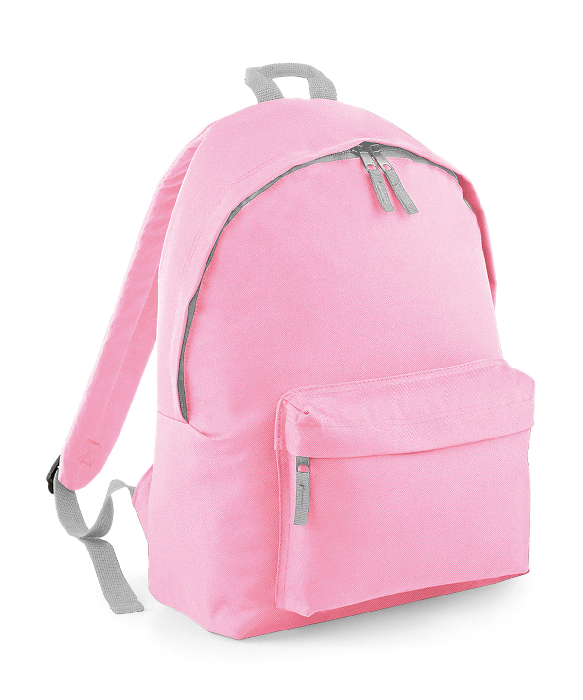 BagBase Junior fashion backpack Classic Pink/Light Grey