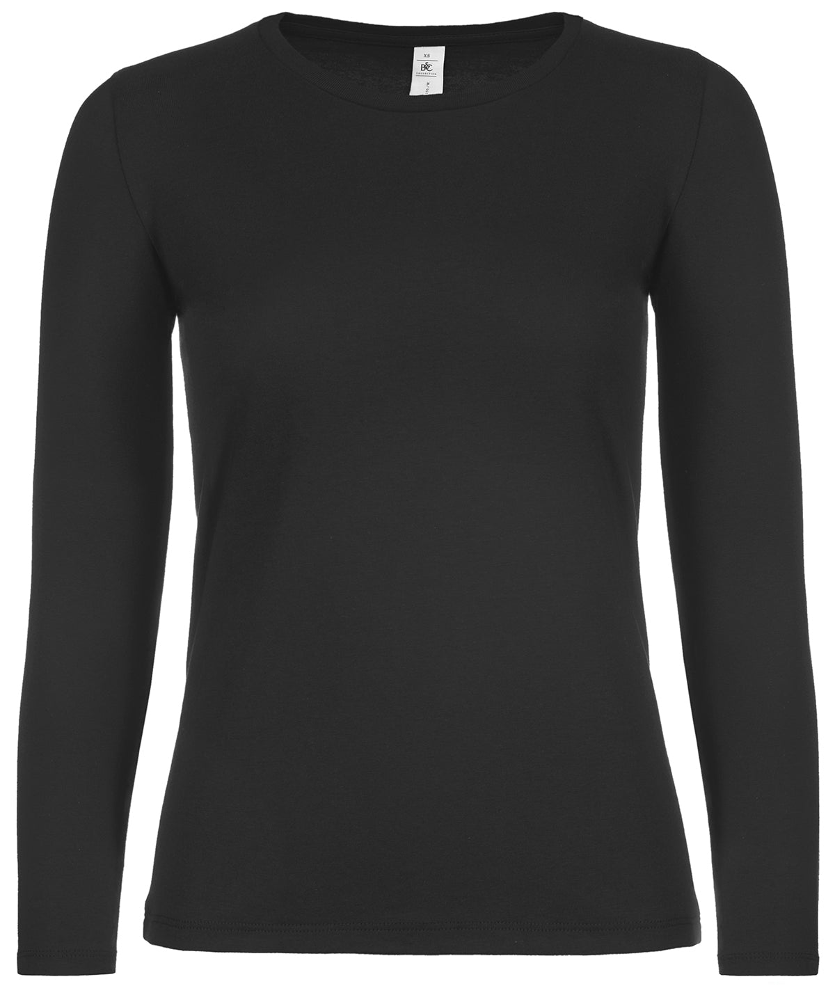 B&C Collection B&C #E150 long sleeve /women Black*