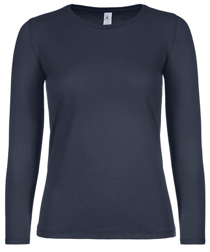 B&C Collection B&C #E150 long sleeve /women Navy*