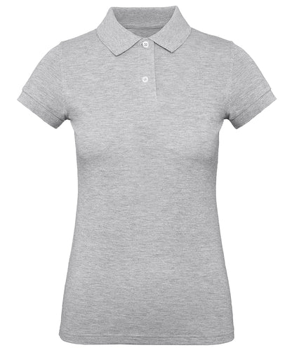 B&C Collection B&C Inspire Polo /women Heather Grey